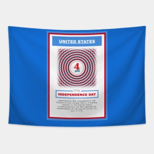 Independence Day - United States - For 4th of july - Print Design Poster - 1706207 Tapestry