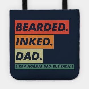 BEARDED INKED DAD Tote