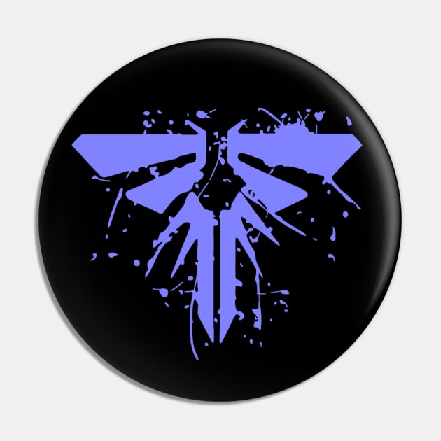 The Last Of Us - Firefly (Blue) Pin by Basicallyimbored