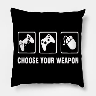 Game Controllers Choose your weapon Pillow