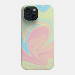 Liquify pattern colorful design Phone Case