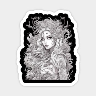 Zombie Tattoo Magnet