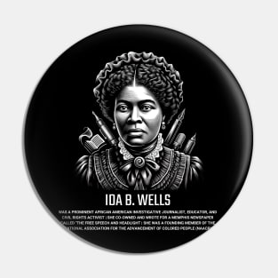 Ida B. Wells Pin