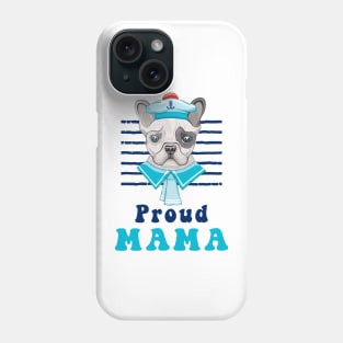 Groovy French bulldog mama - The nerdy French bulldog lover shirt Phone Case