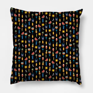 Fun Beach Day Pillow