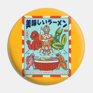 Ramen temple Pin