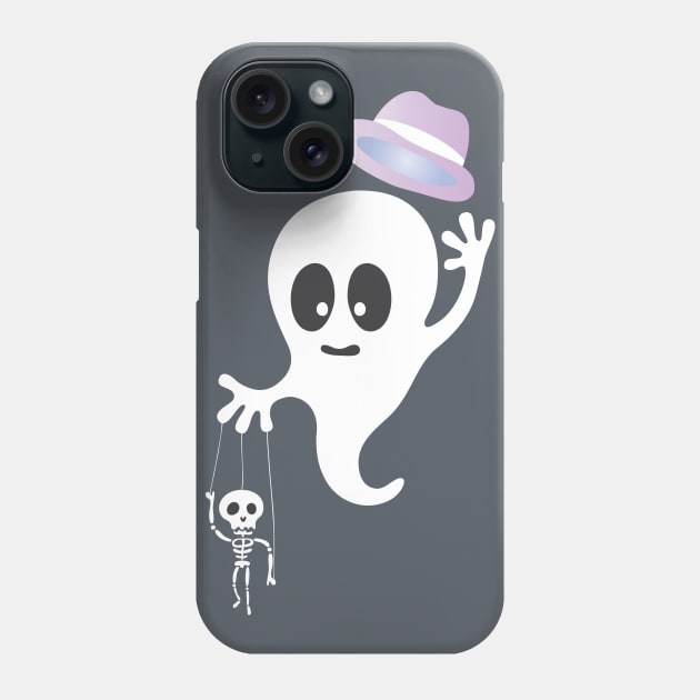 Cute Ghost Phone Case by martinussumbaji