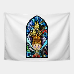 Digistained Glass Ruki Tapestry