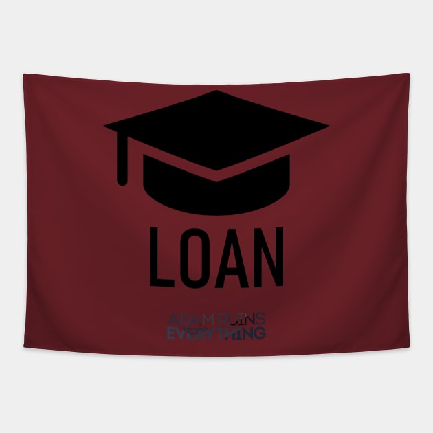 College Loan Tapestry by yayor