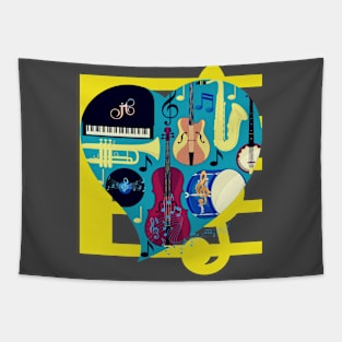 Jazz Blues Tapestry