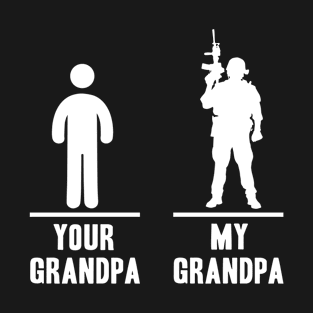 My Grandpa is a Veteran T-Shirt