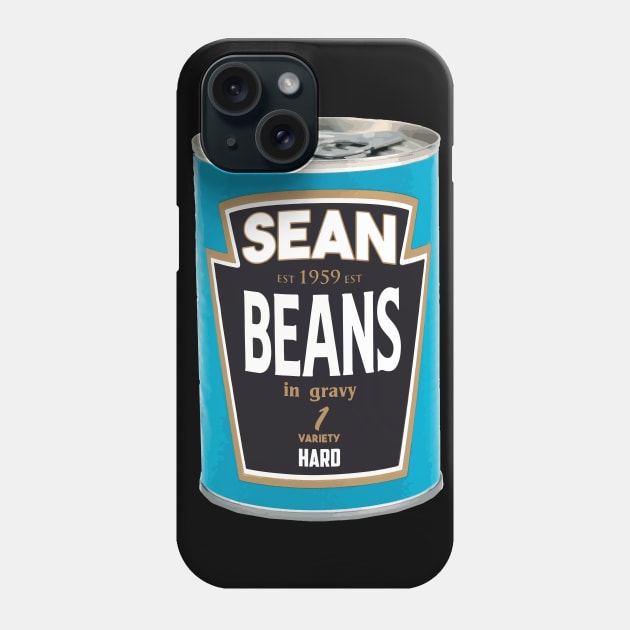 Sean Beans In Gravy 1 Variety Hard Phone Case by Bevatron