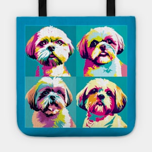 Shih Tzu Pop Art - Dog Lover Gifts Tote