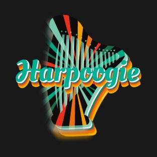 Harpoogie Retro Green T-Shirt