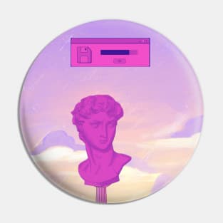 Aesthetic Vaporwave 00s sculpture Pin