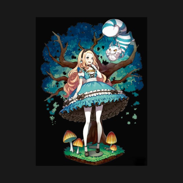 Alice in wonderland by BlackOcult