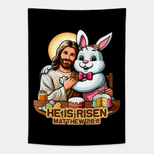 Matthew 28:6 He Is Risen Tapestry