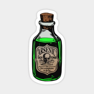 Arsenic Vintage label Magnet