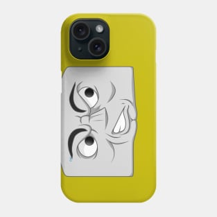 Diesel 10 angry face Phone Case