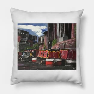 The Valley of Bricks and Canals, London Pillow