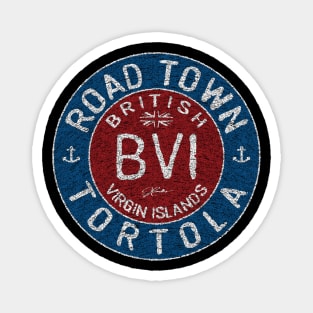 Road Town, BVI, British Virgin Islands Magnet