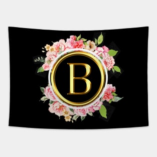 Letter B Shirt Alphabet Letter B Different Colors Tapestry