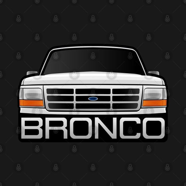 Ford Bronco White Obs by jk96design