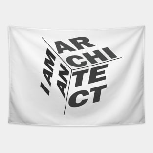I Am An Architect - 3D Box Tapestry