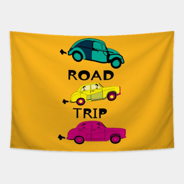 Road trip Tapestry by CindyS