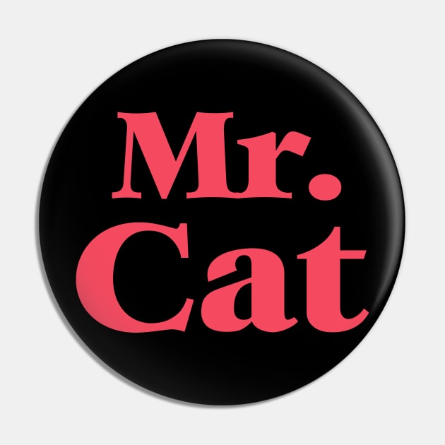 cat lover mr. cat Pin by teemarket