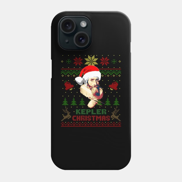 Johannes Kepler Funny Christmas Phone Case by Nerd_art