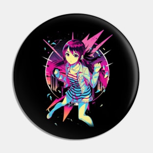 Azusa's Gentle Melodies iM@S Songbird Tee Pin