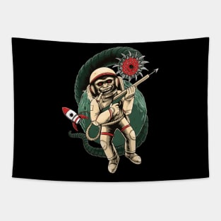 Space Ape Hunter Tapestry