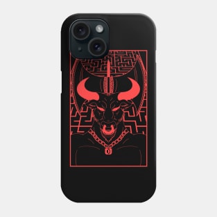 Minotaur Labyrinth Phone Case