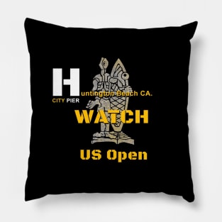 Huntington Beach Surf California Pillow