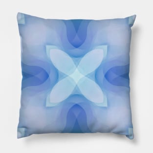 Toulouse Blue Flower Pillow