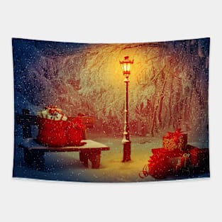 winter holidays Tapestry