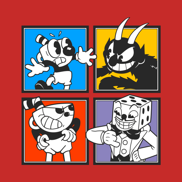 Cuphead Characters by gamergeek