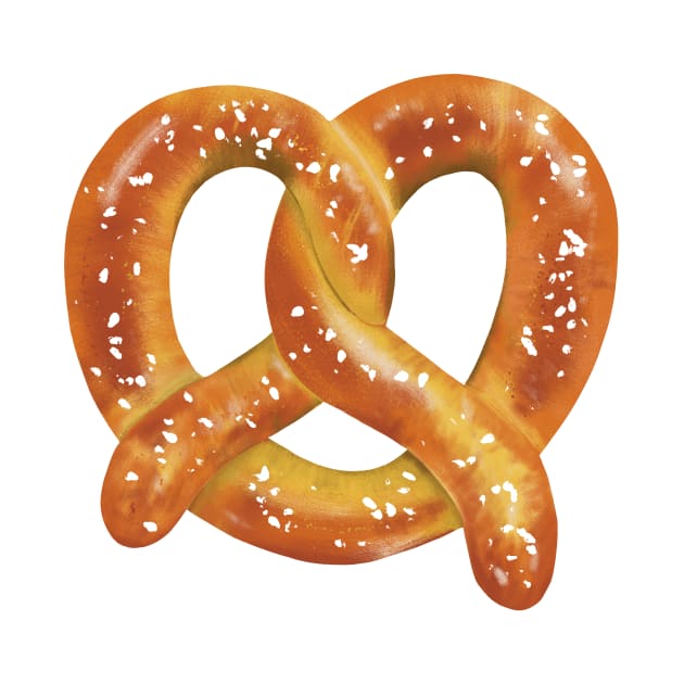 Pretzel Love by SarahWIllustration