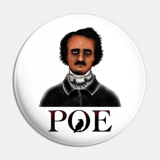 HomeSchoolTattoo Edgar Allan Poe Pin