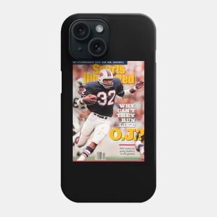 O.j Simpson Why Cant They Run Like Phone Case