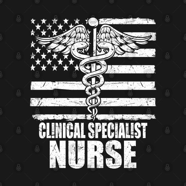 Discover Clinical Specialist Nurse American Flag - Nurse American Flag - T-Shirt