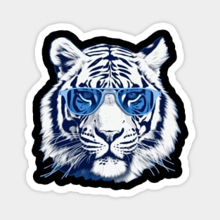 White tiger Magnet