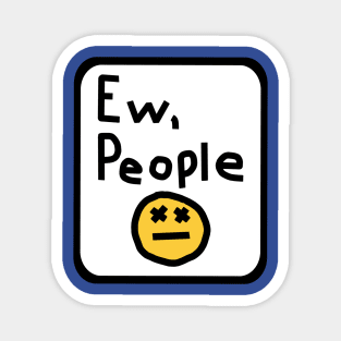 Framed Ew People Graphic Magnet