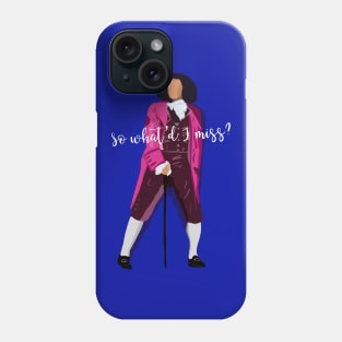 Hamitlon Thomas Jefferson Phone Case