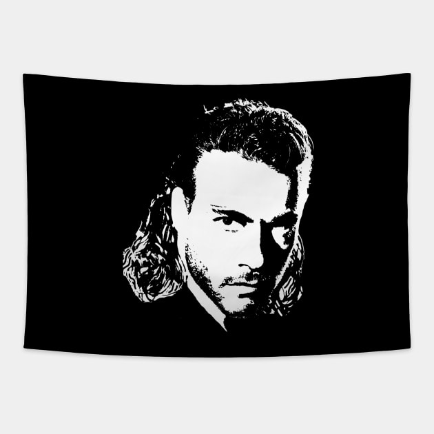 Van Damme Tapestry by Nerd_art