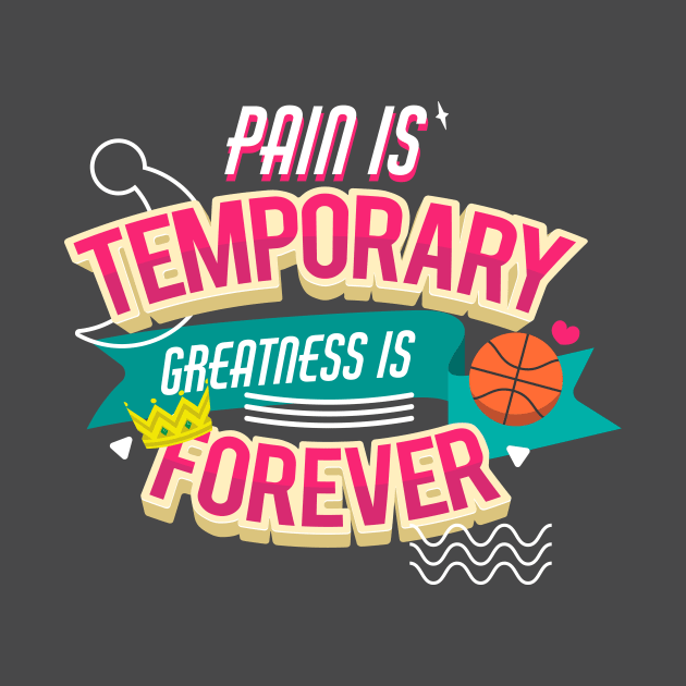 Greatness Is Forever Positive Word Art by MariaStore