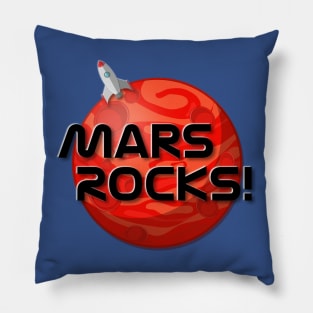 Mars Rocks Pillow