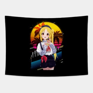 Music Manga Gifts For Boy And Girl Tapestry