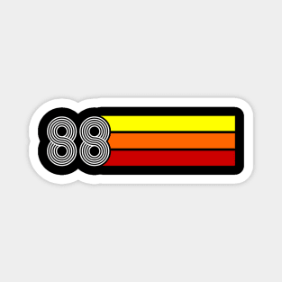 Retro 1988 Styleuniversal Magnet